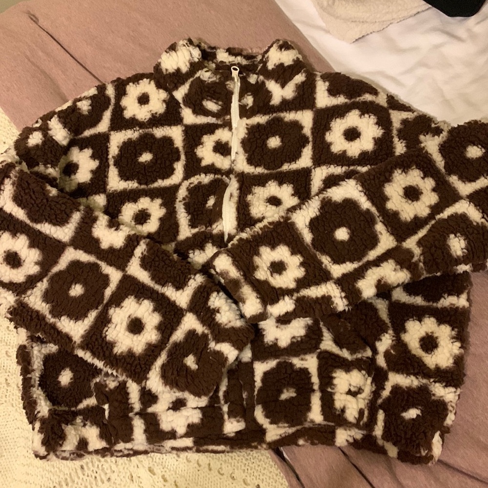 Fluffy jacket from PacSun